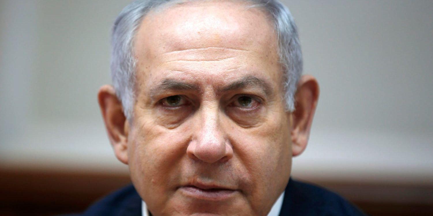 Benjamin Netanyahu. Arkivbild.