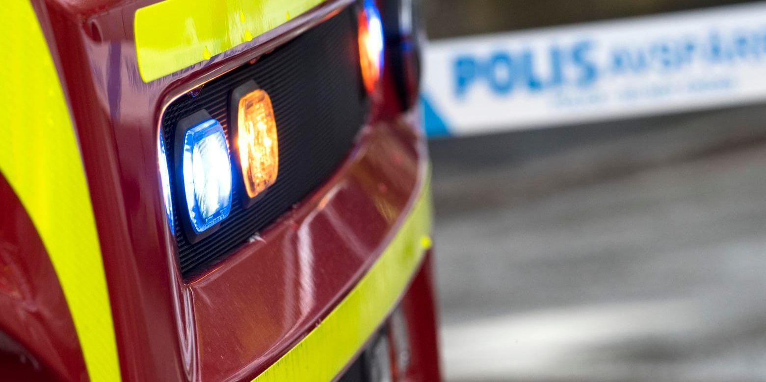 En brandbomb kastades mot en villa i Piteå sent på onsdagskvällen. Arkivbild.