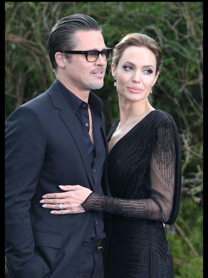 Brad Pitt och Angelina Jolie. BILD: Stella pictures