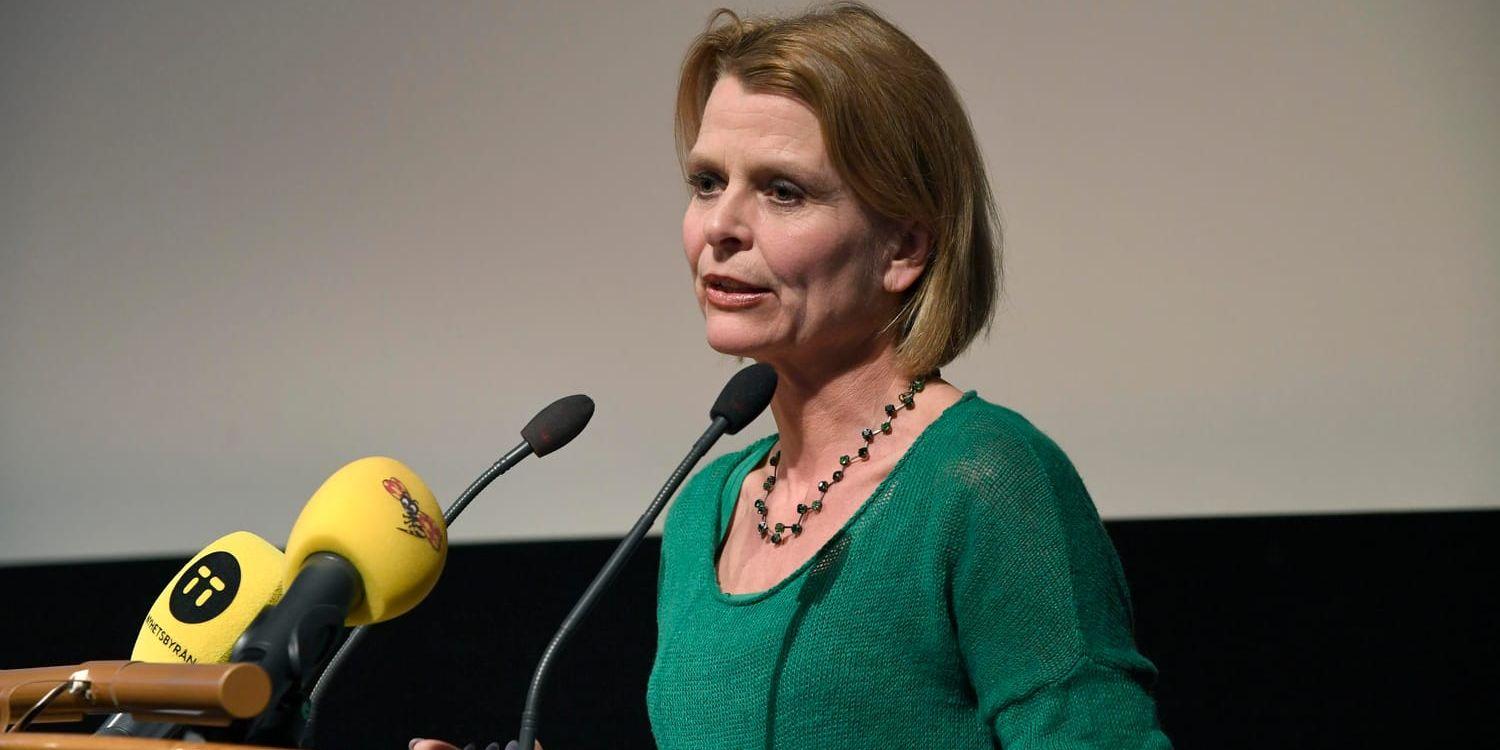 Jämställdhetsminister Åsa Regnér (S) lämnar regeringen för toppjobb inom FN. Arkivbild.