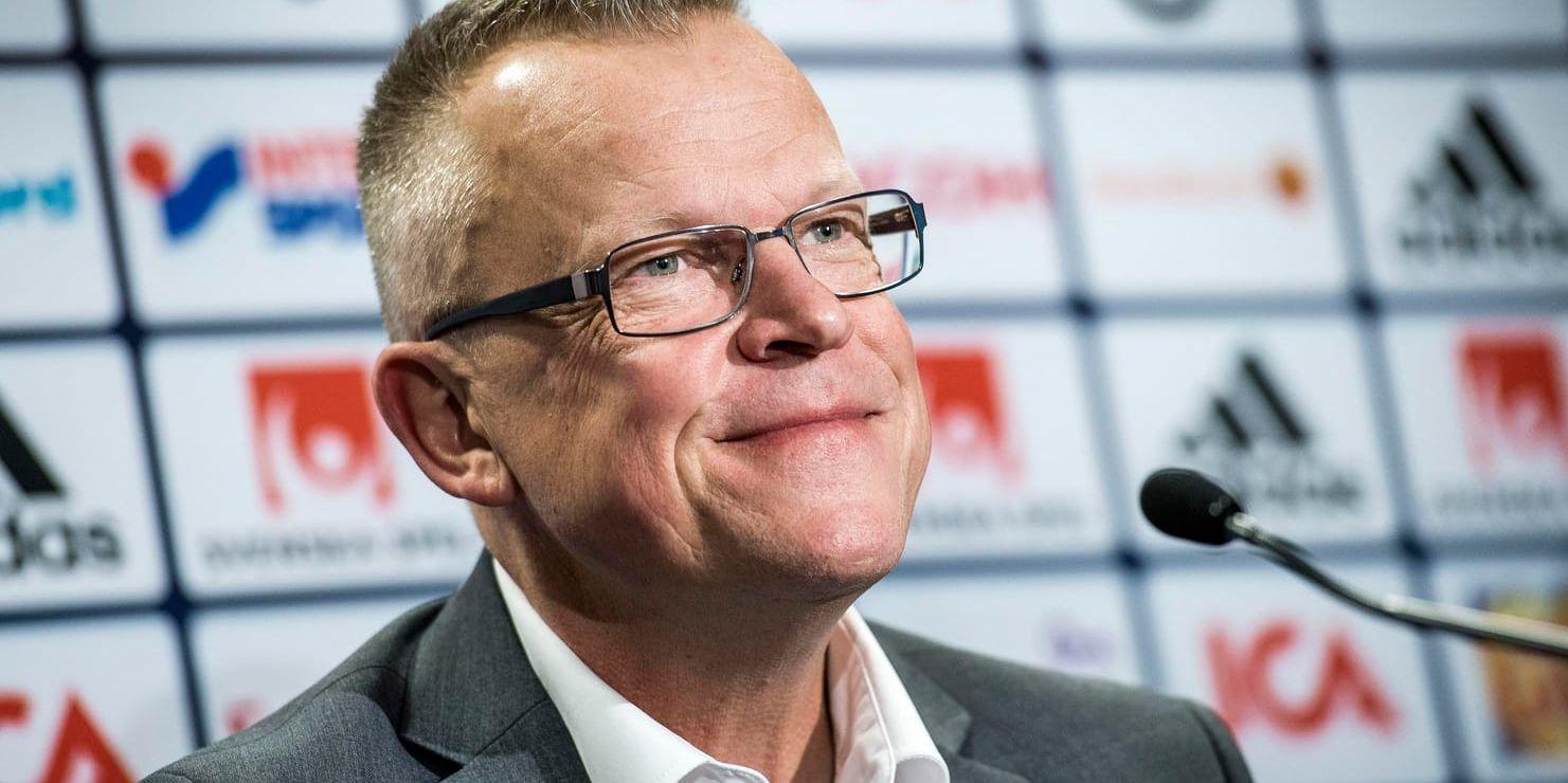 Janne Andersson, Sveriges nye förbundskapten i fotboll, utökar sin ledarstab. Arkivbild.