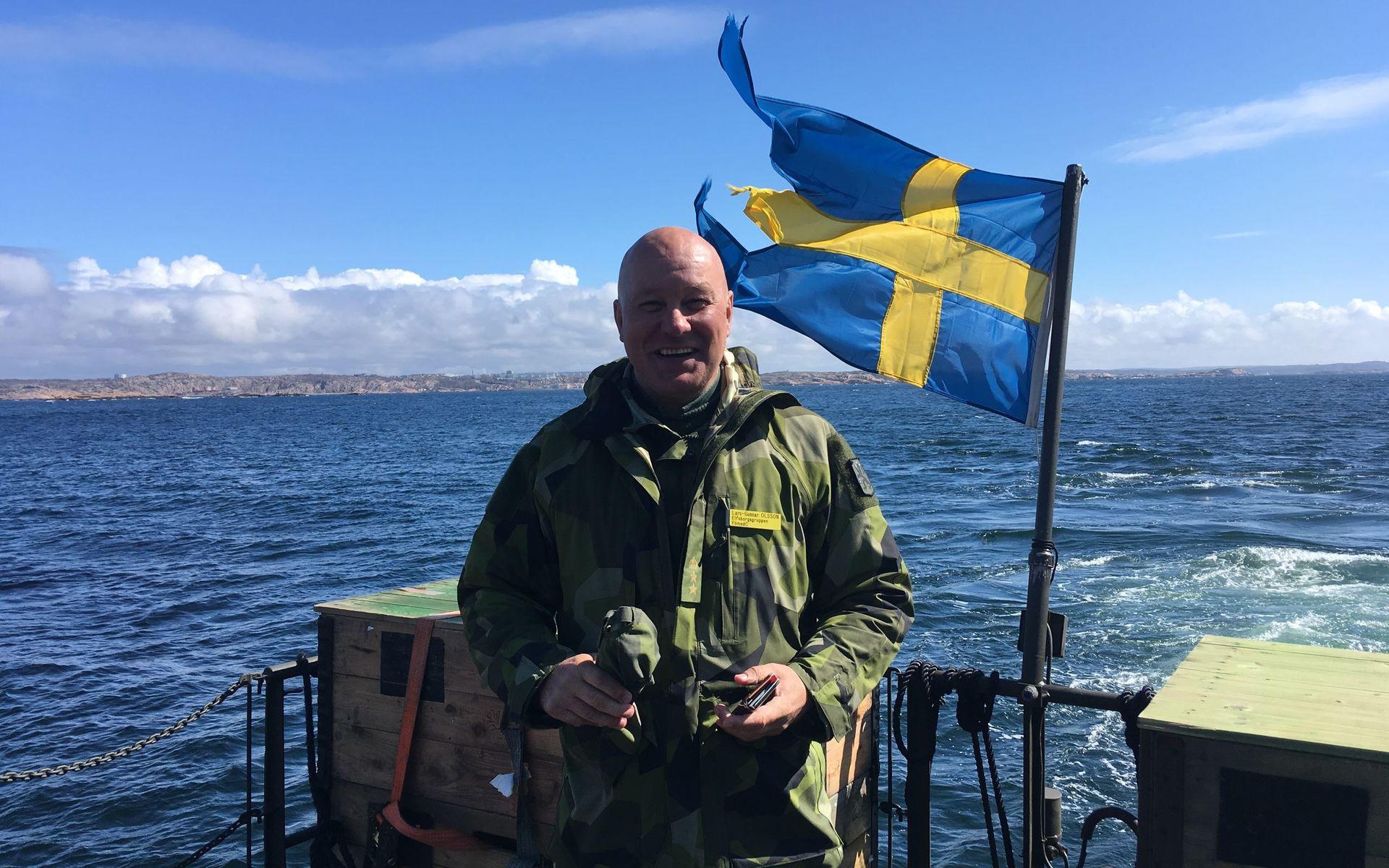Lars Gunnar Olsson är överstelöjtnant och chef för Elfsborgsgruppen som ansvarar för utbildningen av hemvärnet i Göteborg och Sjuhärad.