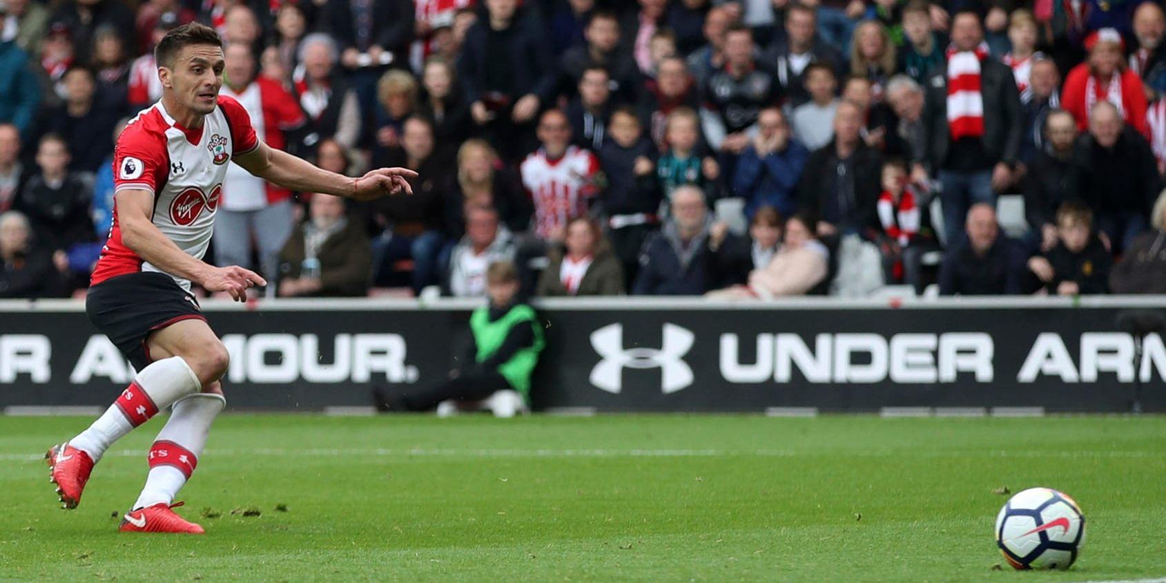 Dusan Tadic gjorde båda målen när Southampton slog Bournemouth med 2–1.