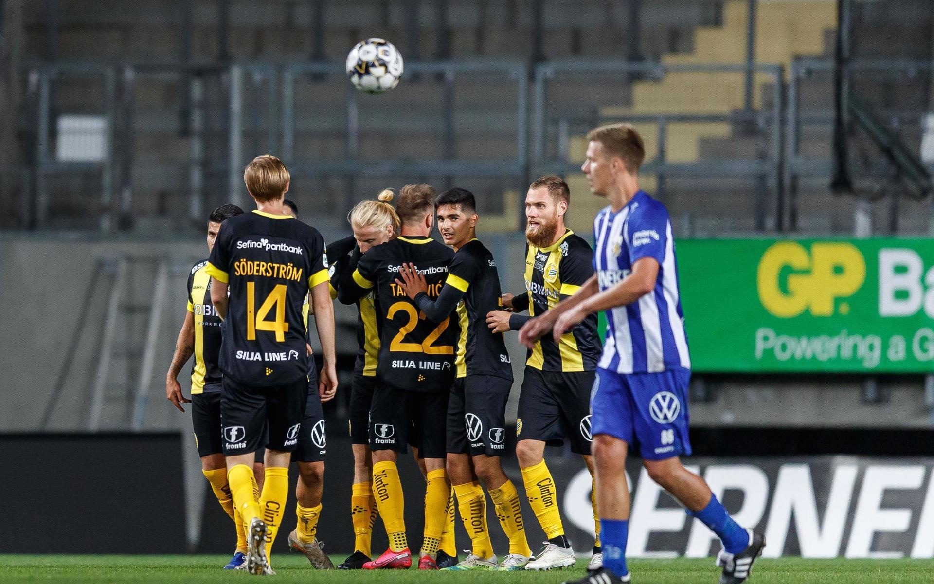 Hammarby vann torsdagens match på Gamla Ullevi med 4-0. 