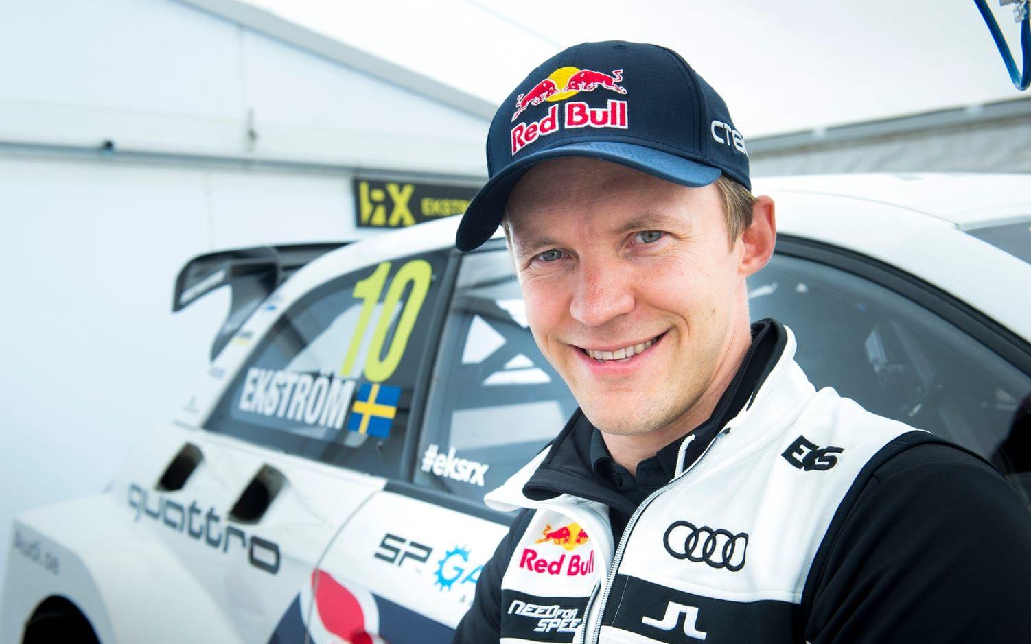 Mattias Ekström, rallycross. Foto: Bildbyrån