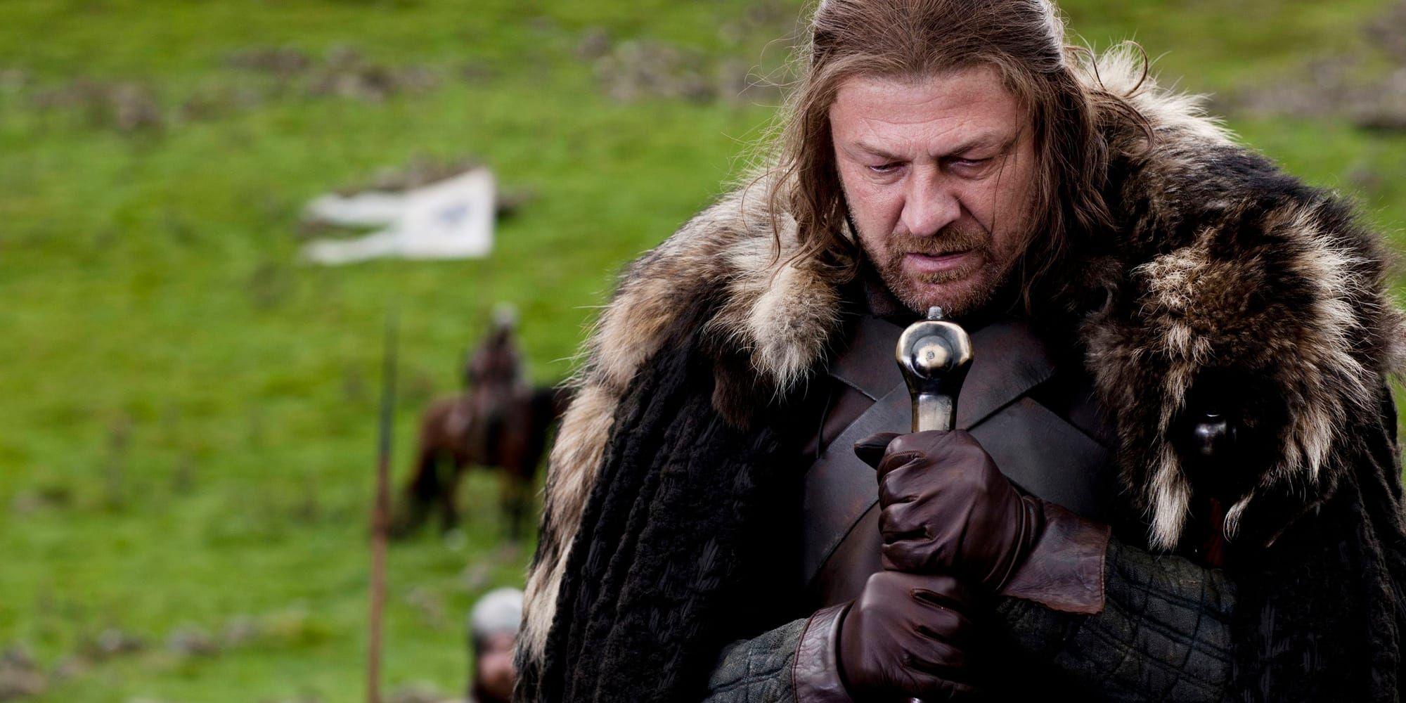 Sean Bean som Lord Eddard 'Ned' Stark i Game of Thrones.