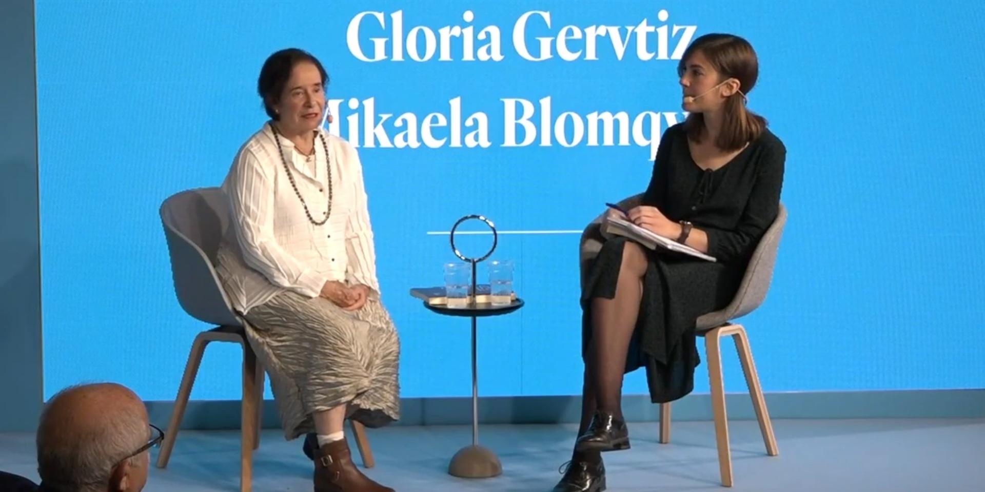Gloria Gervitz berättar om sitt livsverk – långdikten Migrationer