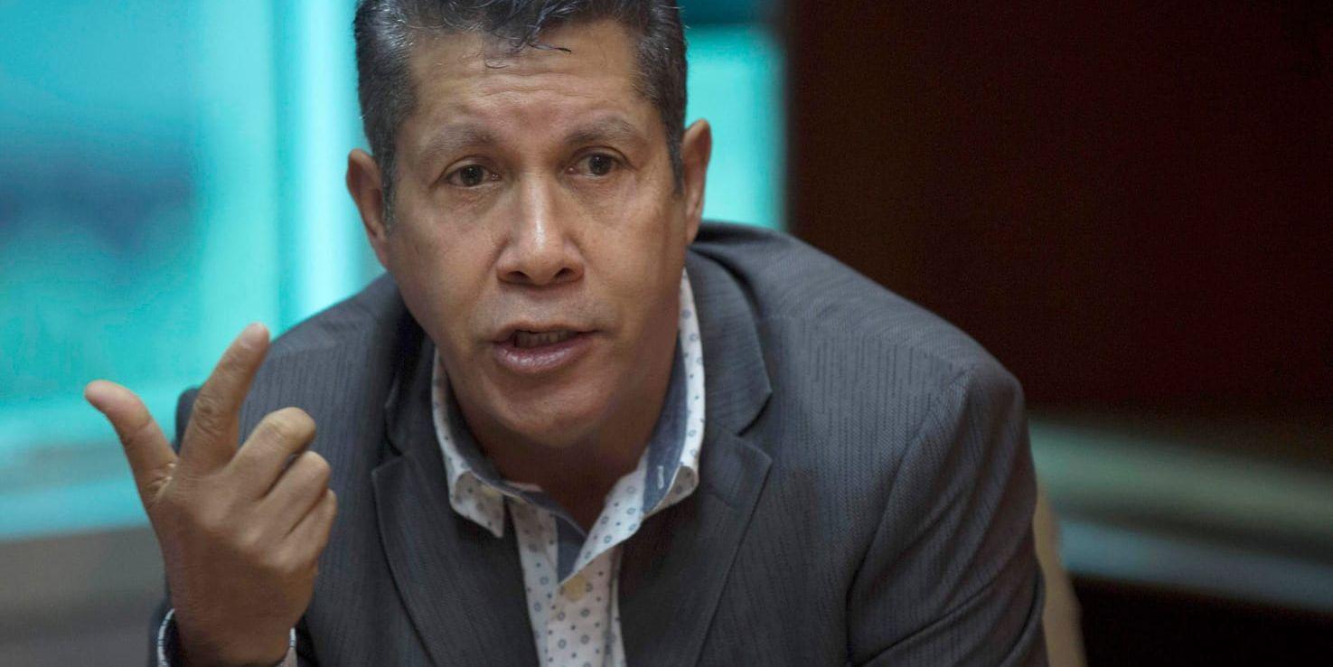 Den tidigare guvernören Henri Falcón är utmanare i presidentvalet i Venezuela. Arkivbild.