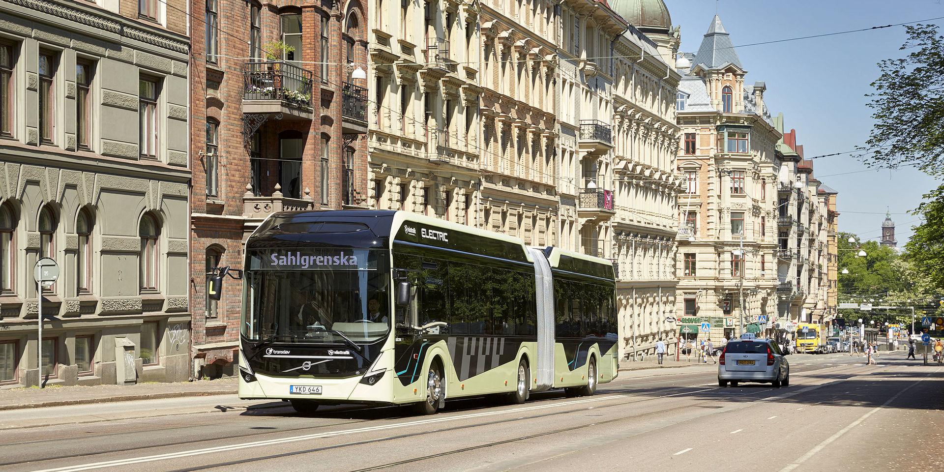 Med start nästa höst kommer linje 59, 60 och 62 att delvis trafikeras av Volvo Bussars nya elbuss.