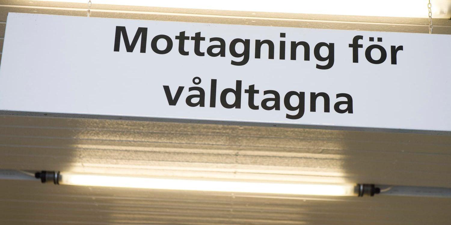 Akutmottagningen för våldtagna på Södersjukhuset i Stockholm. Arkivbild.