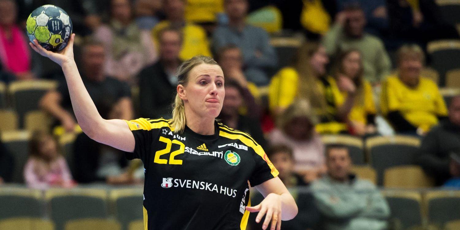 Johanna Ahlm tillbaka på planen efter 18 månader. Bild: Line Skaugrud Landevik/Bildbyrån