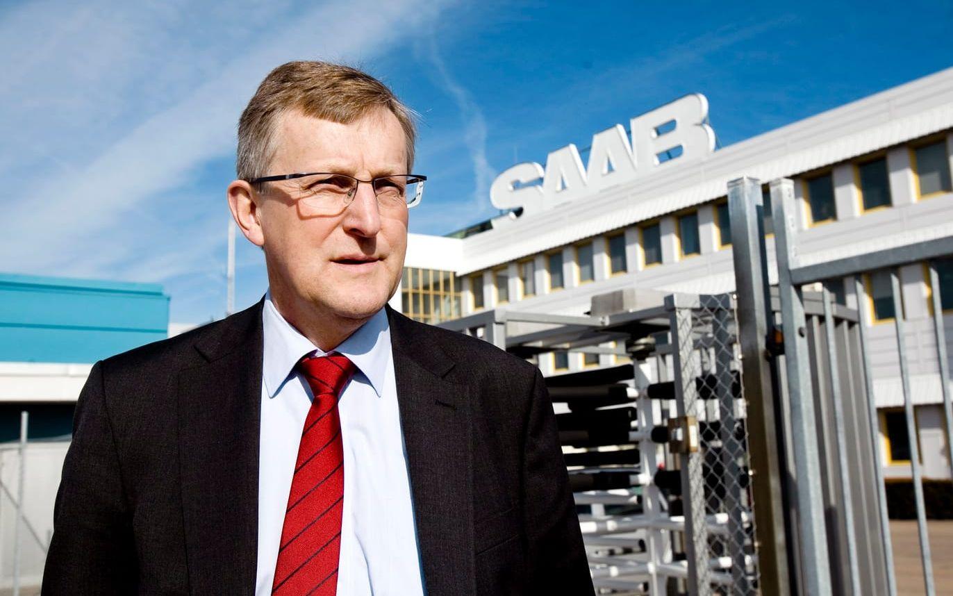 25 mars 2011: Jan-Åke Jonsson aviserar att han tänker avgå som vd i maj. Bild: Kent Eng