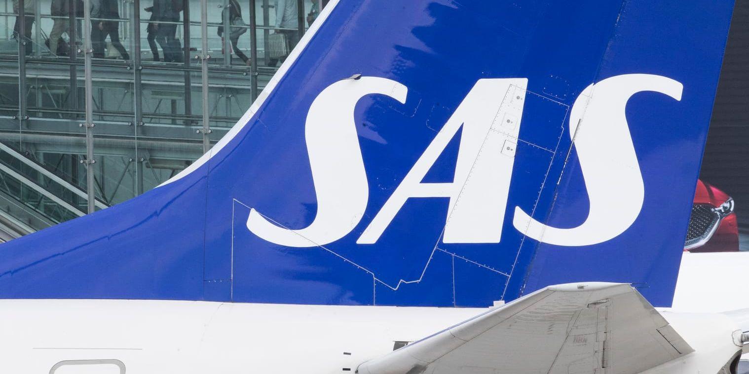 Ökat antal passagerare för SAS. Arkivbild