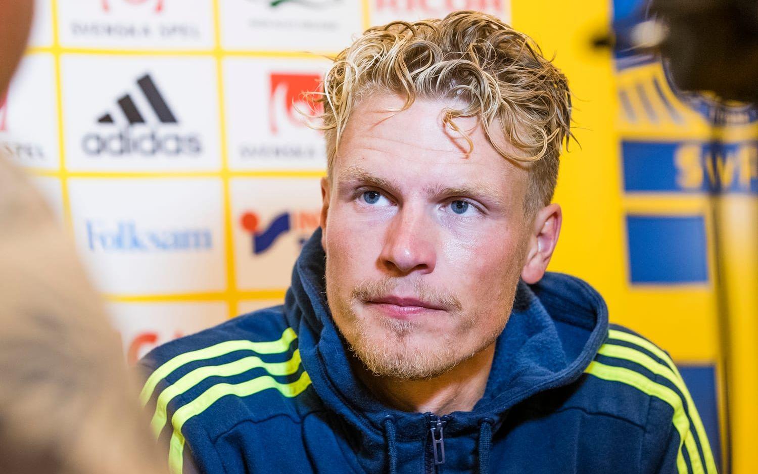 Även Oscar Hiljemark lämnades utanför Janne Anderssons VM-kvaltrupp. Foto: Bildbyrån