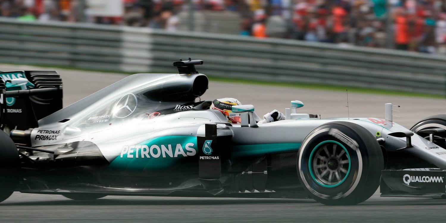Lewis Hamilton, Storbritannien, vann USA:s Grand Prix.