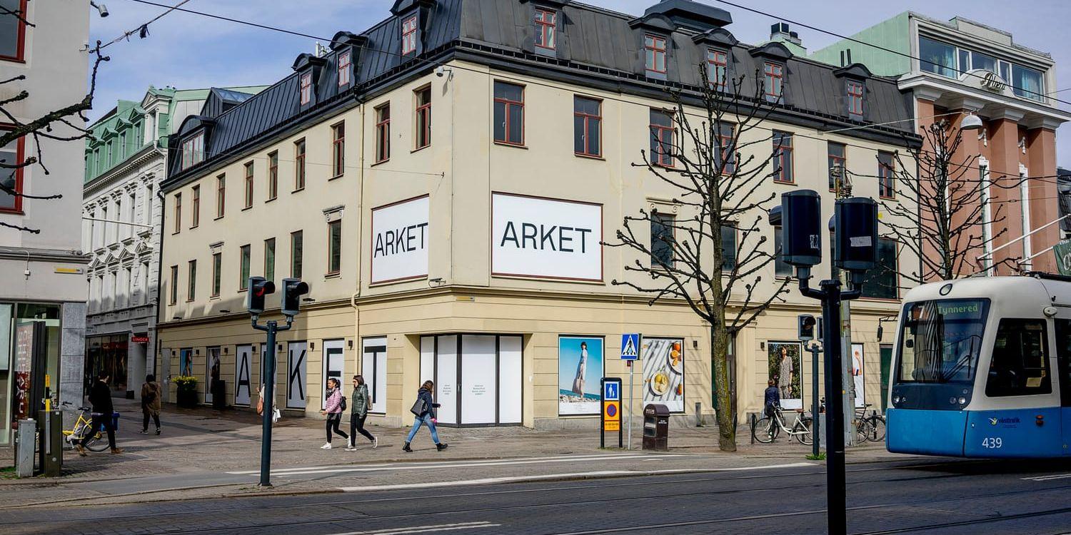 Arket planerar att öppna sin första Göteborgsbutik i Wallenstams lokaler i korsningen Kungsgatan/Östra Hamngatan. Där hade H&M:s huvudkonkurrent Inditex Zara, tidigare en butik.