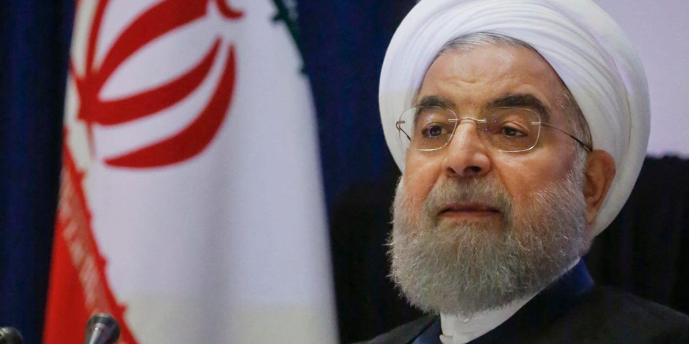 Irans president Hassan Rouhani. Arkivbild.