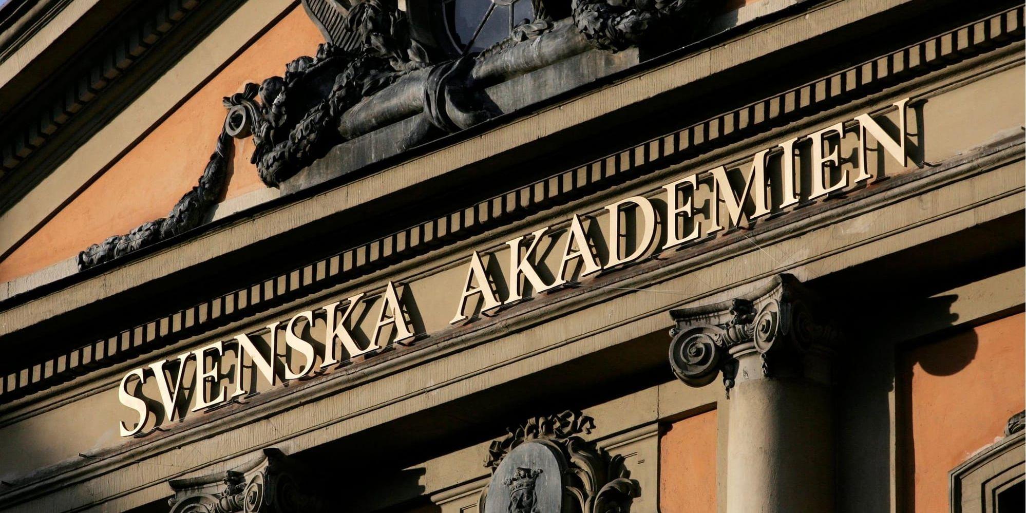 Svenska Akademien i Börshuset i Gamla stan.