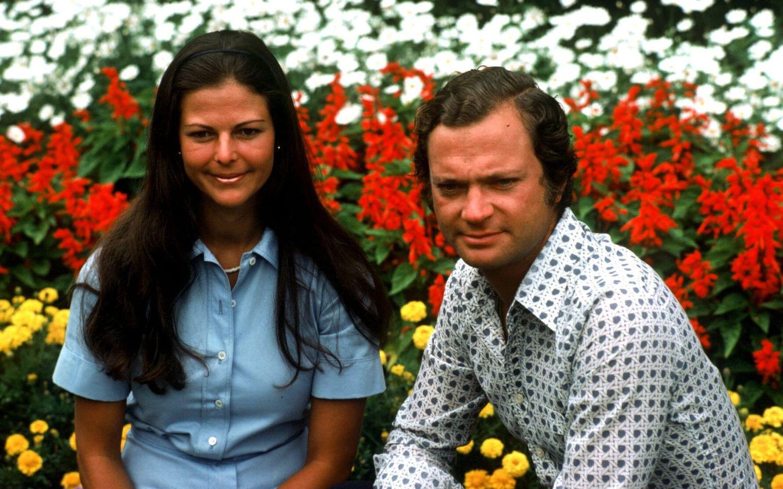 19 juni, 1996: Silvia och kungen firar sin tjugonde bröllopsdag.