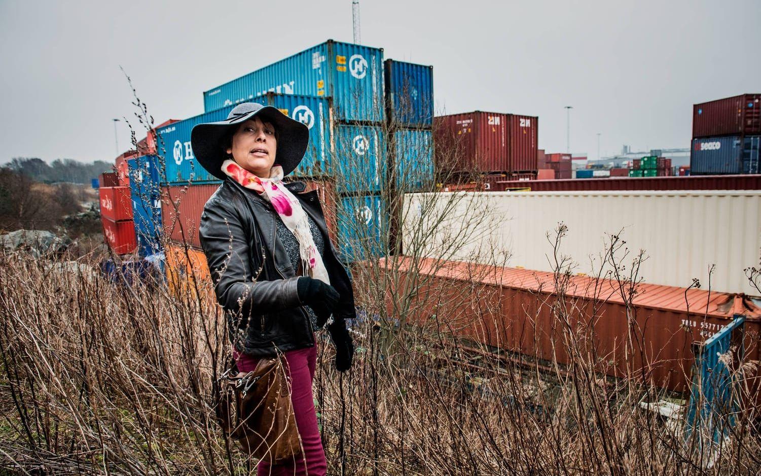 Den f.d anställda Rebecca Jones larmade Göteborgs hamn om den otillåtna uthyrningen redan förra året. Bild: Stefan Berg