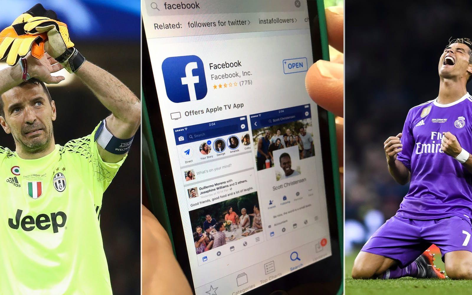 Facebook kommer börja sända Champions League i USA efter ett samarbete med FOX. Bild: Bildbyrån & TT.