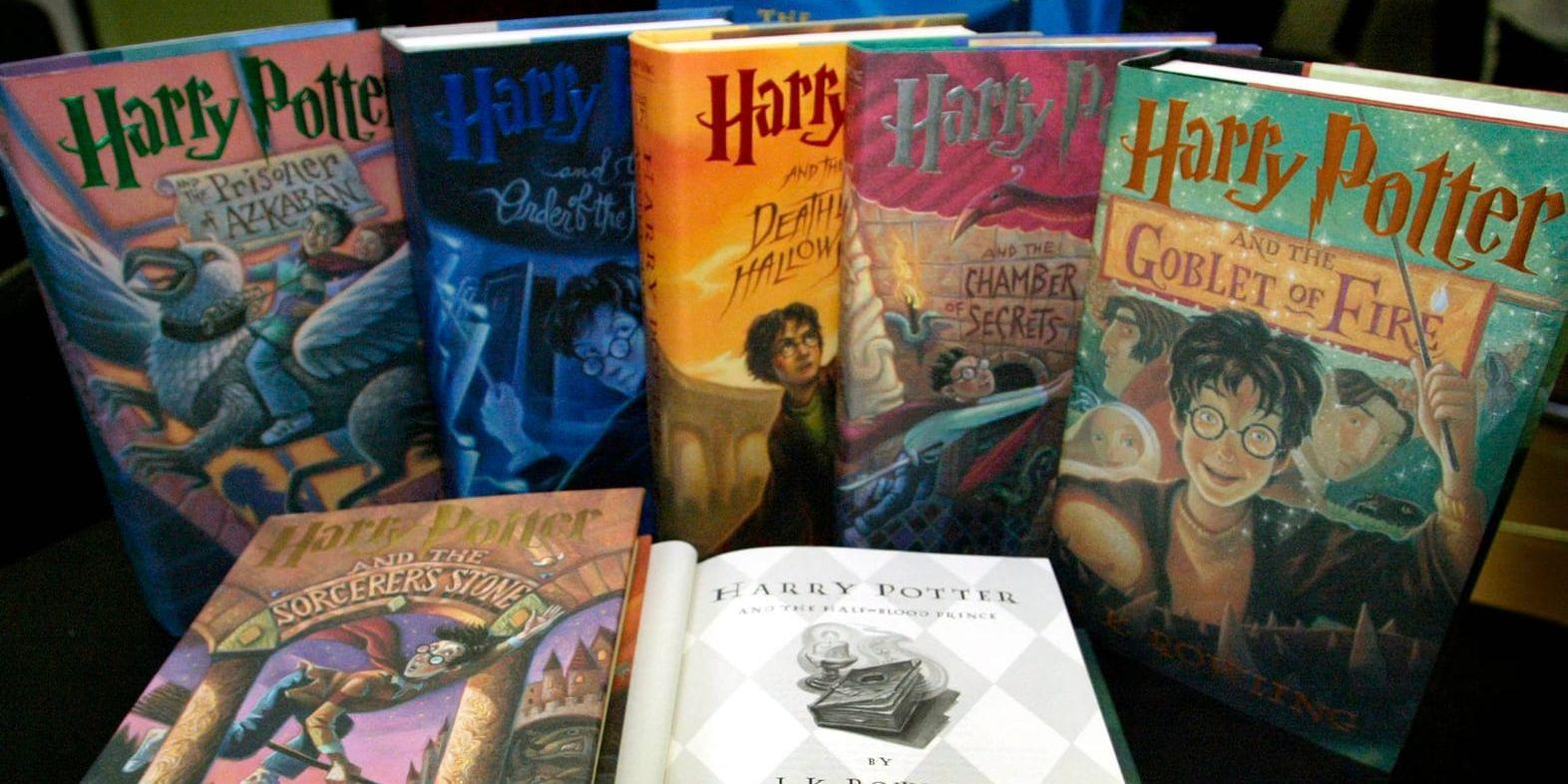 Harry Potter - populär bland både barn och vuxna. Arkivbild.
