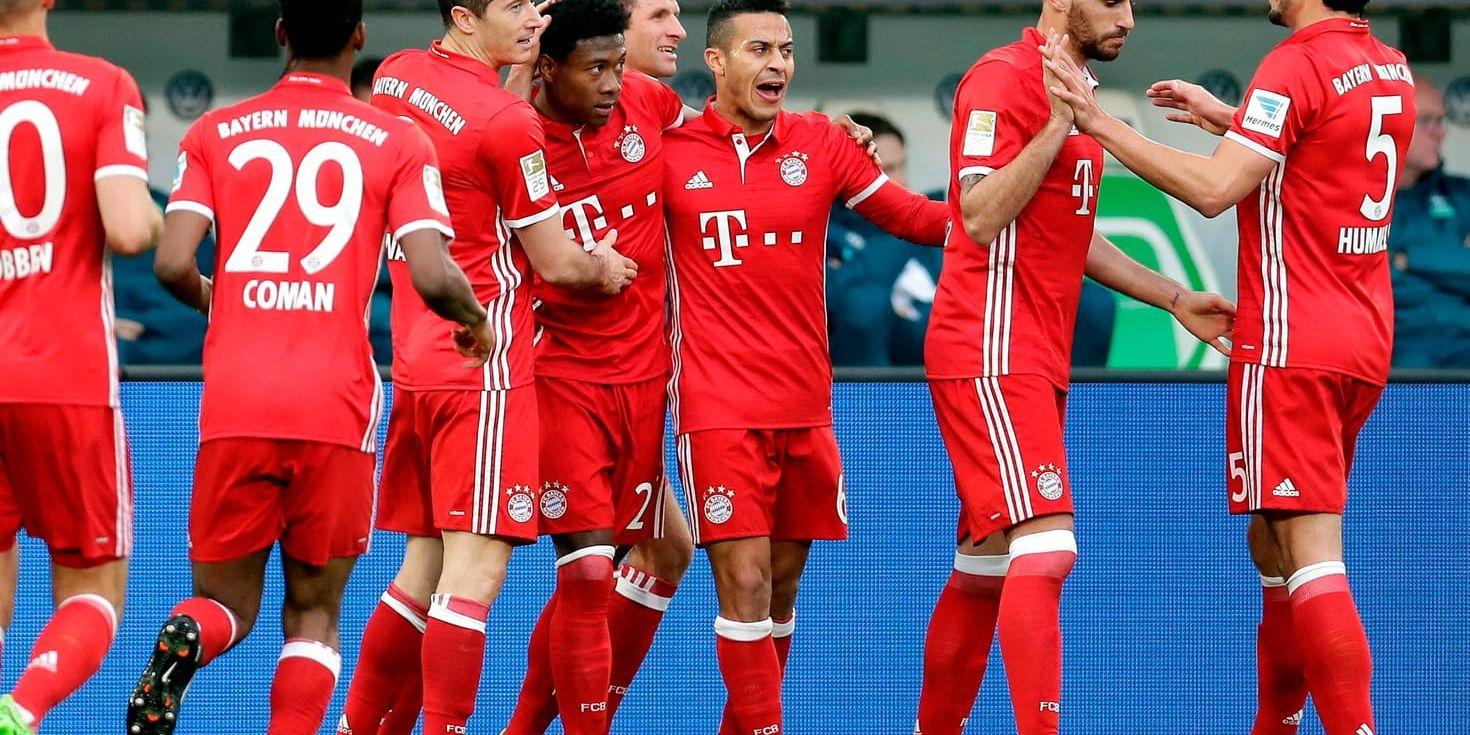 Bayern München är mästare för femte året i rad.