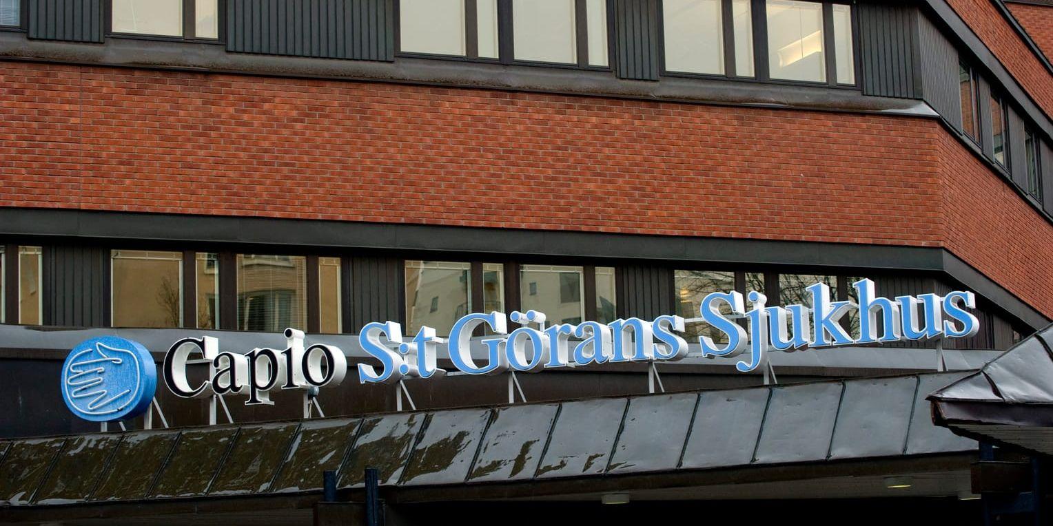 En person på Capio S:t Görans sjukhus i Stockholm har smittats av det nya coronaviruset – men hur personen smittats är okänt.