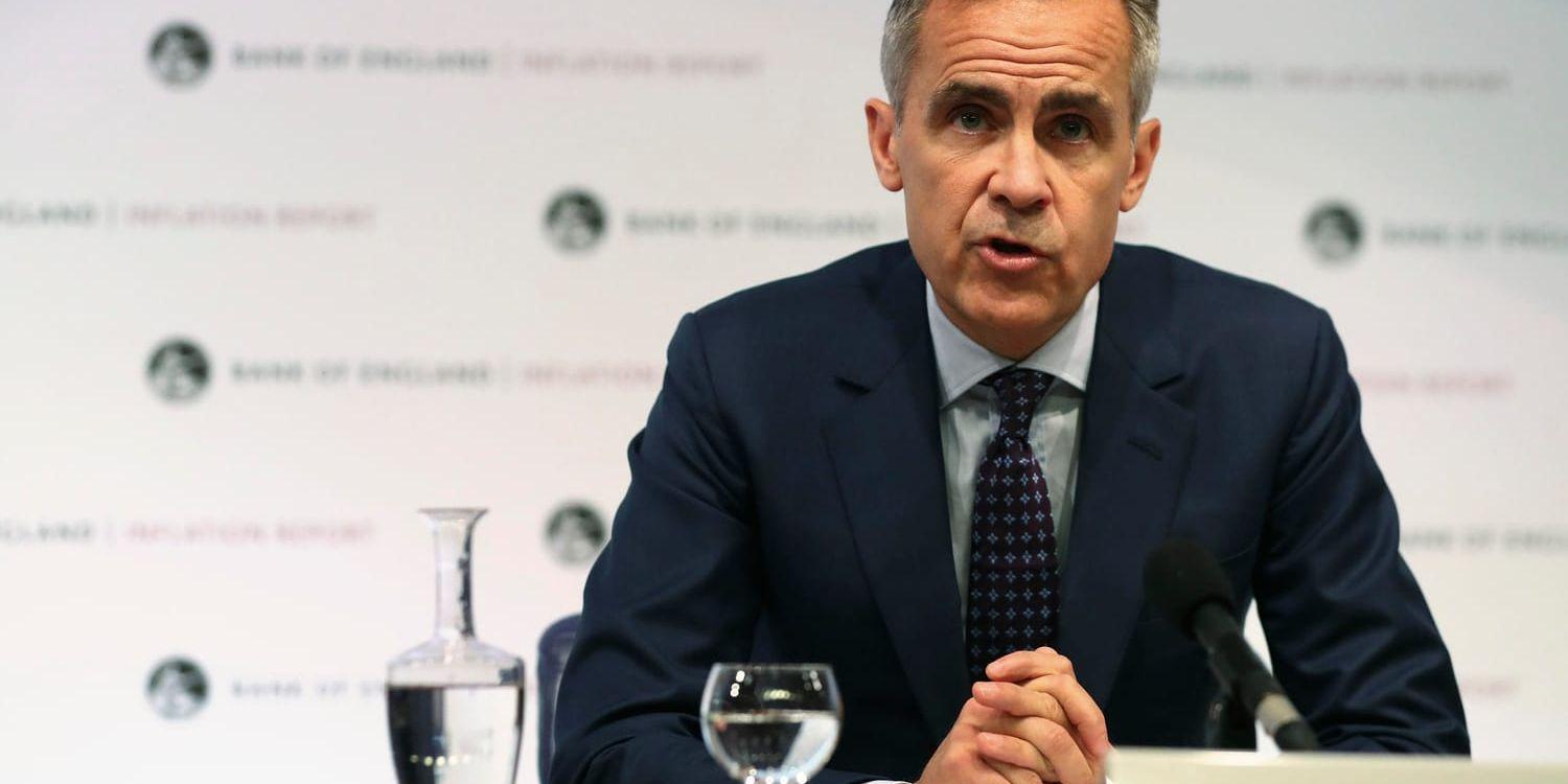 Bank of England-chefen Mark Carney får förlängt mandat till januari 2020.