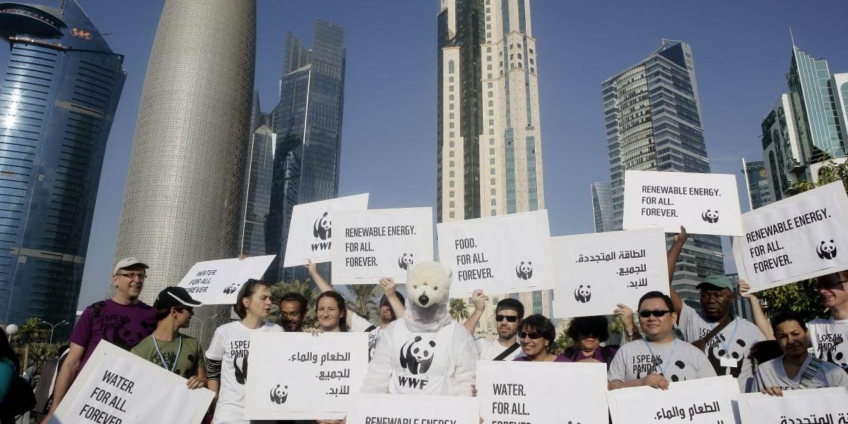 FN:s klimatmöte i Doha avslutas i dag, fredag. Ett misslyckande är inte ett alternativ. Klimatförändringar ger inte bara upphov till naturkatastrofer utan rycker undan grunden för allt företagande, skriver debattörerna.