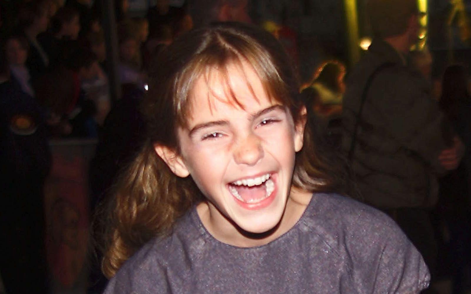 <strong>DÅ:</strong> Emma Watson var elva år när Harry Potter och de vises sten hade premiär, men provspelade för rollen som Hermione Granger redan som nioåring. Foto: TT