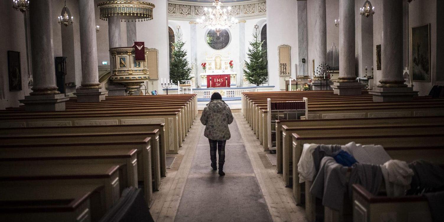 Natten till onsdagen övernattade 55 personer i den kyrka i Göteborg som höll öppet för de som inte har något boende.