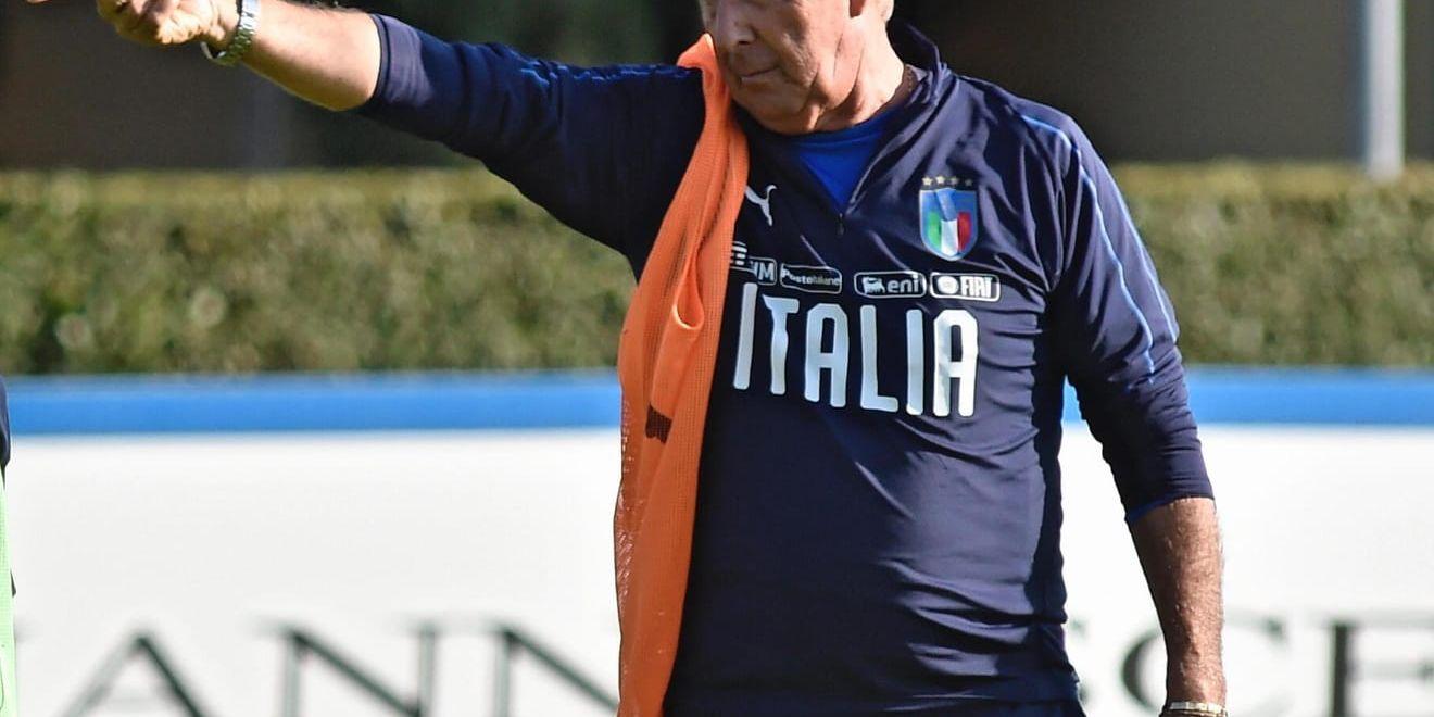 "Vi ska dit, till VM i Ryssland", säger Italiens förbundskapten Gian Piero Ventura.