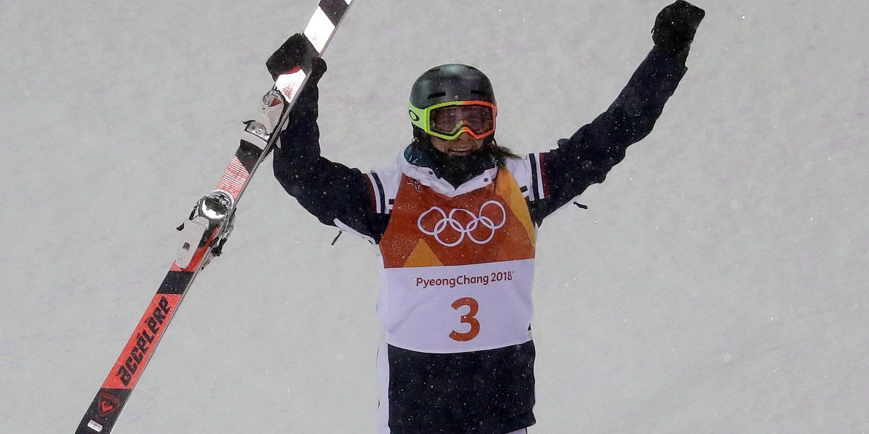 Perrine Laffont tog OS-guld i puckelpist.