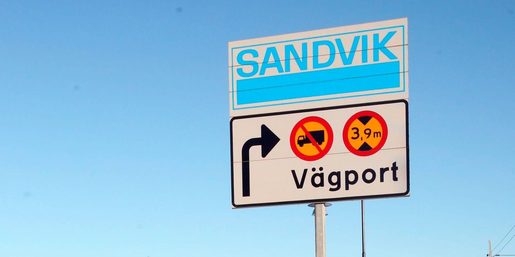 Åt vilket håll går det för verkstadskoncernen Sandvik? Svar kommer på måndag. Och förväntningarna är höga. Arkivbild.