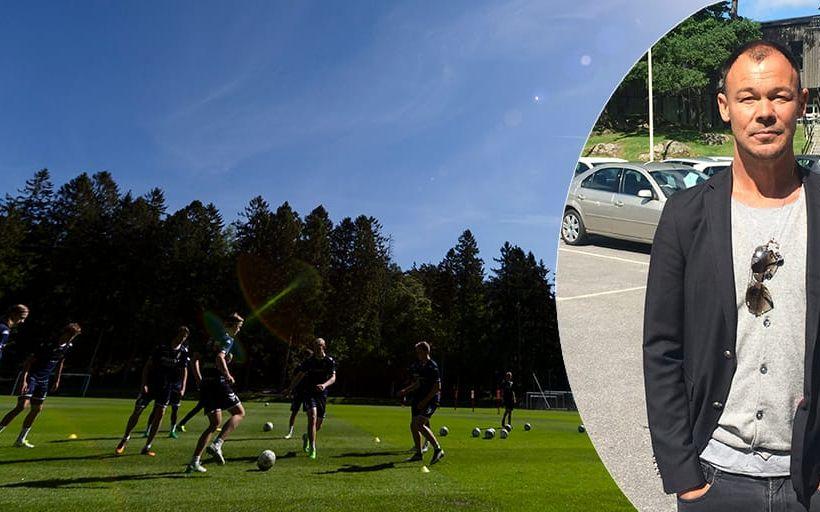 Joachim Björklund syntes på Kamratgården på måndagen när hans son tränade med U19-laget. Bild: Bildbyrån & Joel Tivemo.