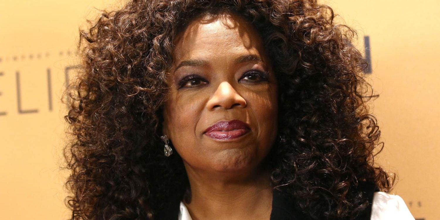 Den amerikanska skådespelaren och tv-värden Oprah Winfrey är filmaktuell igen. Arkivbild.
