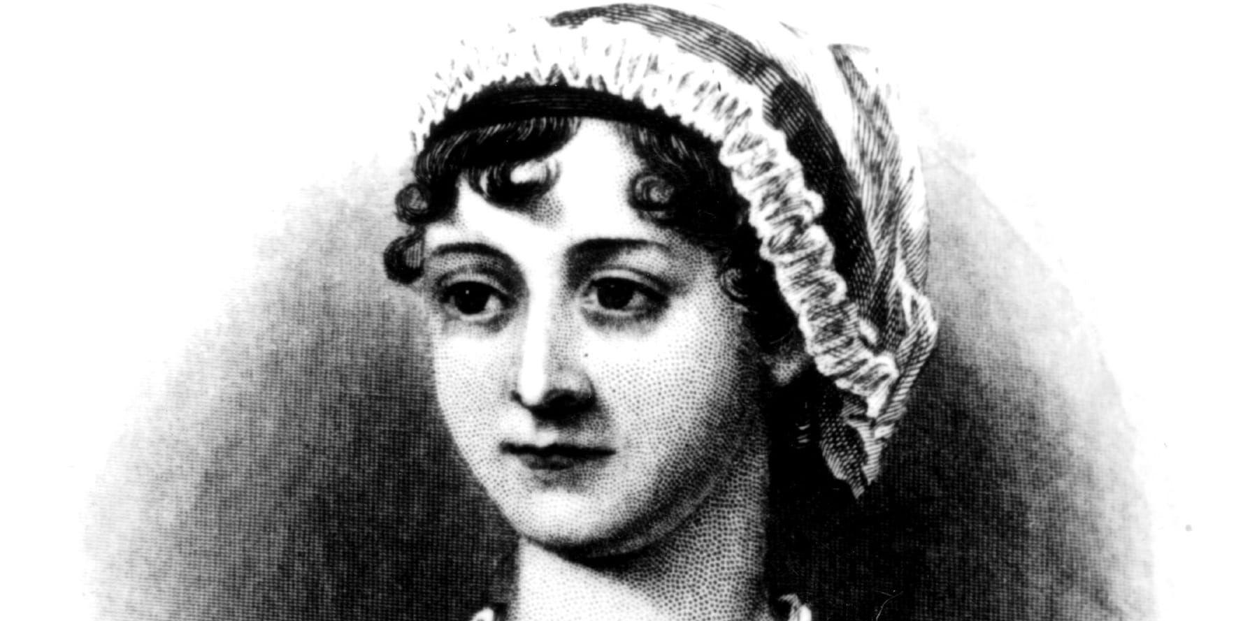 Jane Austen hann aldrig skriva färdigt "Sanditon" innan hon dog. Arkivbild.