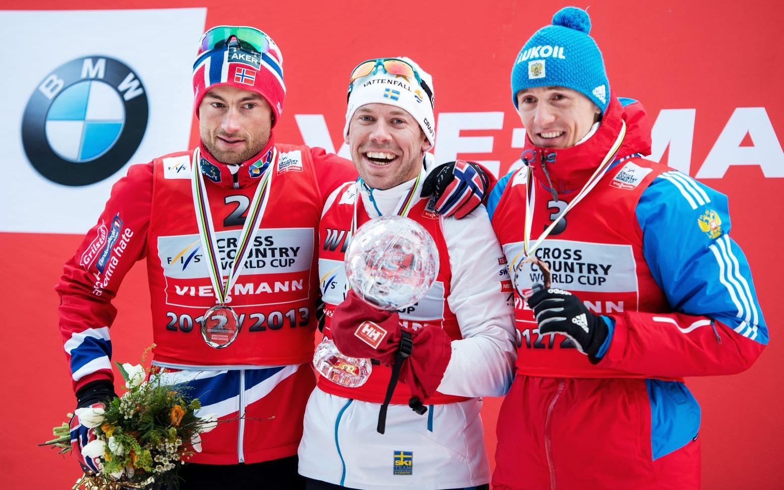 Emil Jönsson har vunnit den totala sprintcupen tre gånger, senast säsongen 2012/2013 