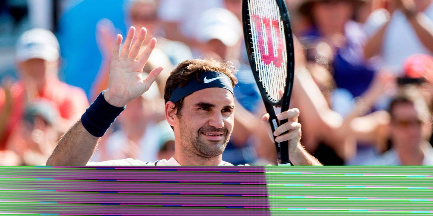 Från uträknad till favorit på ett år. Roger Federer är förväntad vinnare igen när säsongens sista grand slam-turnering, US Open, startar på måndag. Arkivbild.