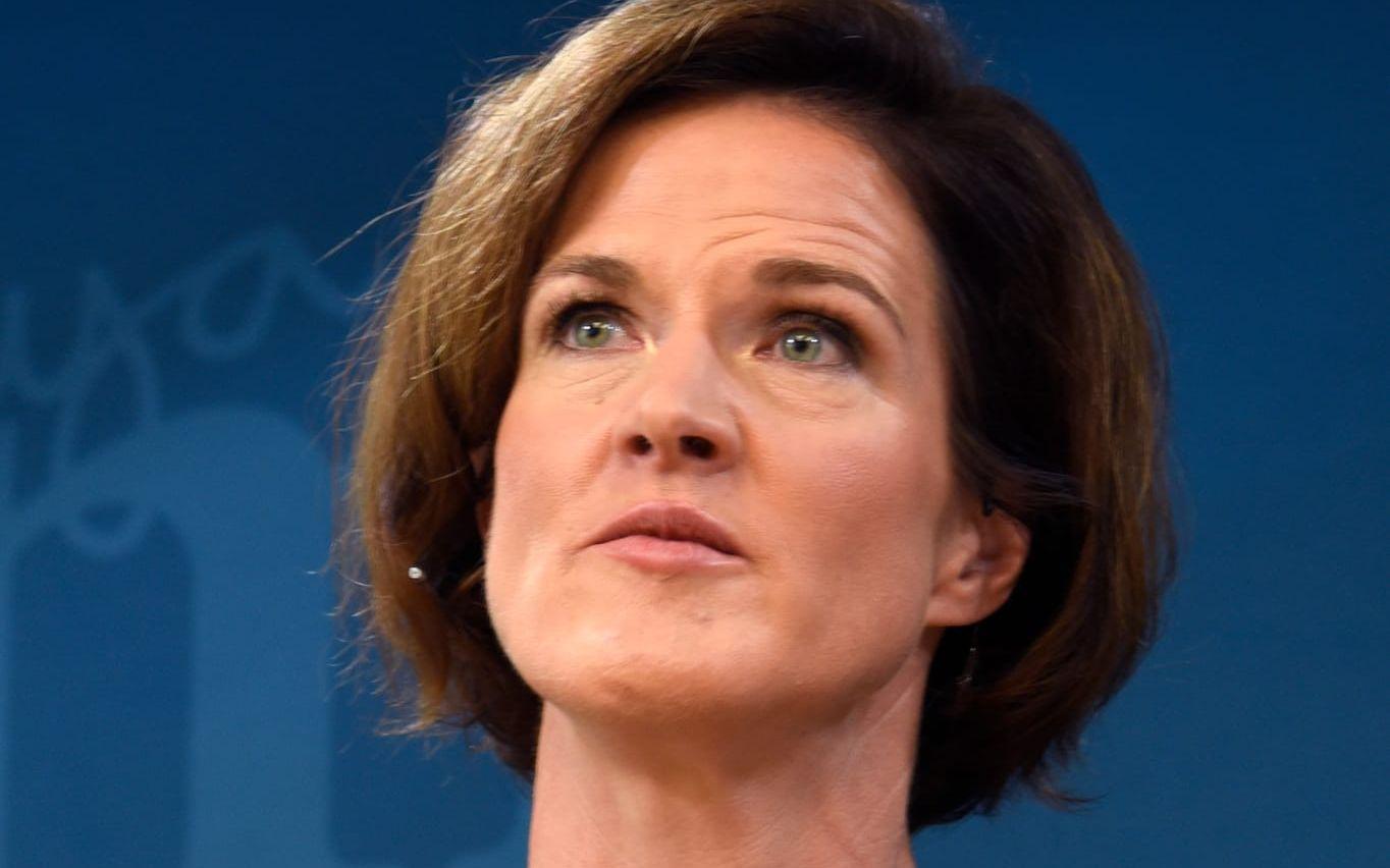Anna Kinberg Batra har inte längre förtroende från sitt partis ungdomsförbund eller från Moderaternas länsförbund i Stockholm. Bild: Susanna Persson Öste/TT