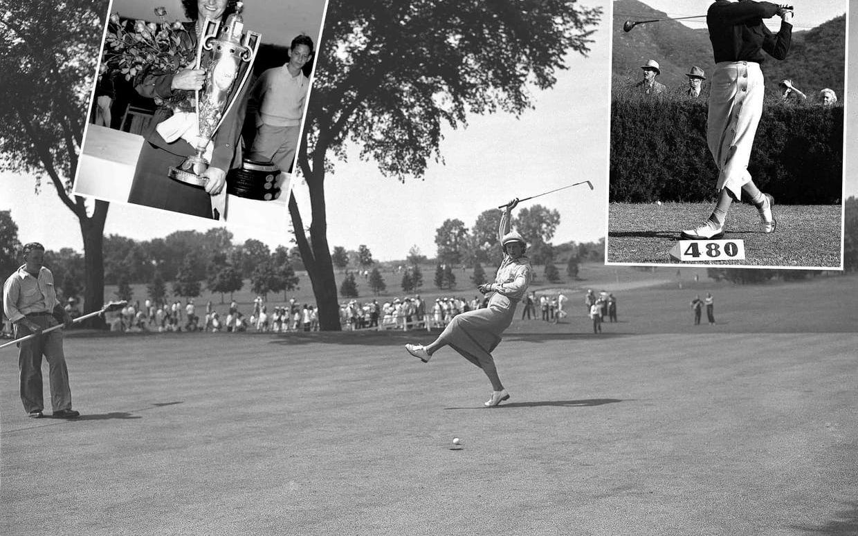 <strong>Babe Didrikson Zaharias</strong> var en stjärna i många sporter och vann OS-medaljer i bland annat spjut och höjdhopp vid olympiaden i Los Angeles 1932. Foto: TT