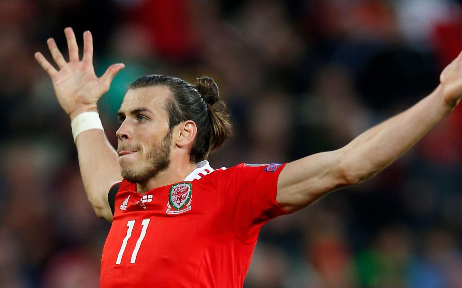 5. Gareth Bale, Real Madrid. Vann Champions League förra säsongen och följde upp det med en enorm EM-succé med Wales. 27-åringen är i dag en komplett offensiv spelare. Foto: Bildbyrån
