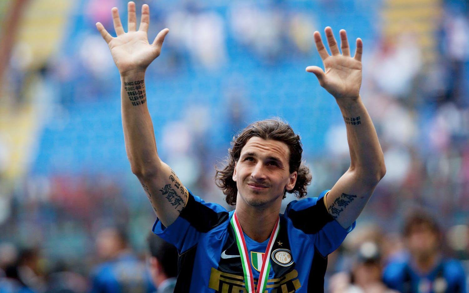 Samt Inter innan han tröttnade på Italien. Bild: Bildbyrån