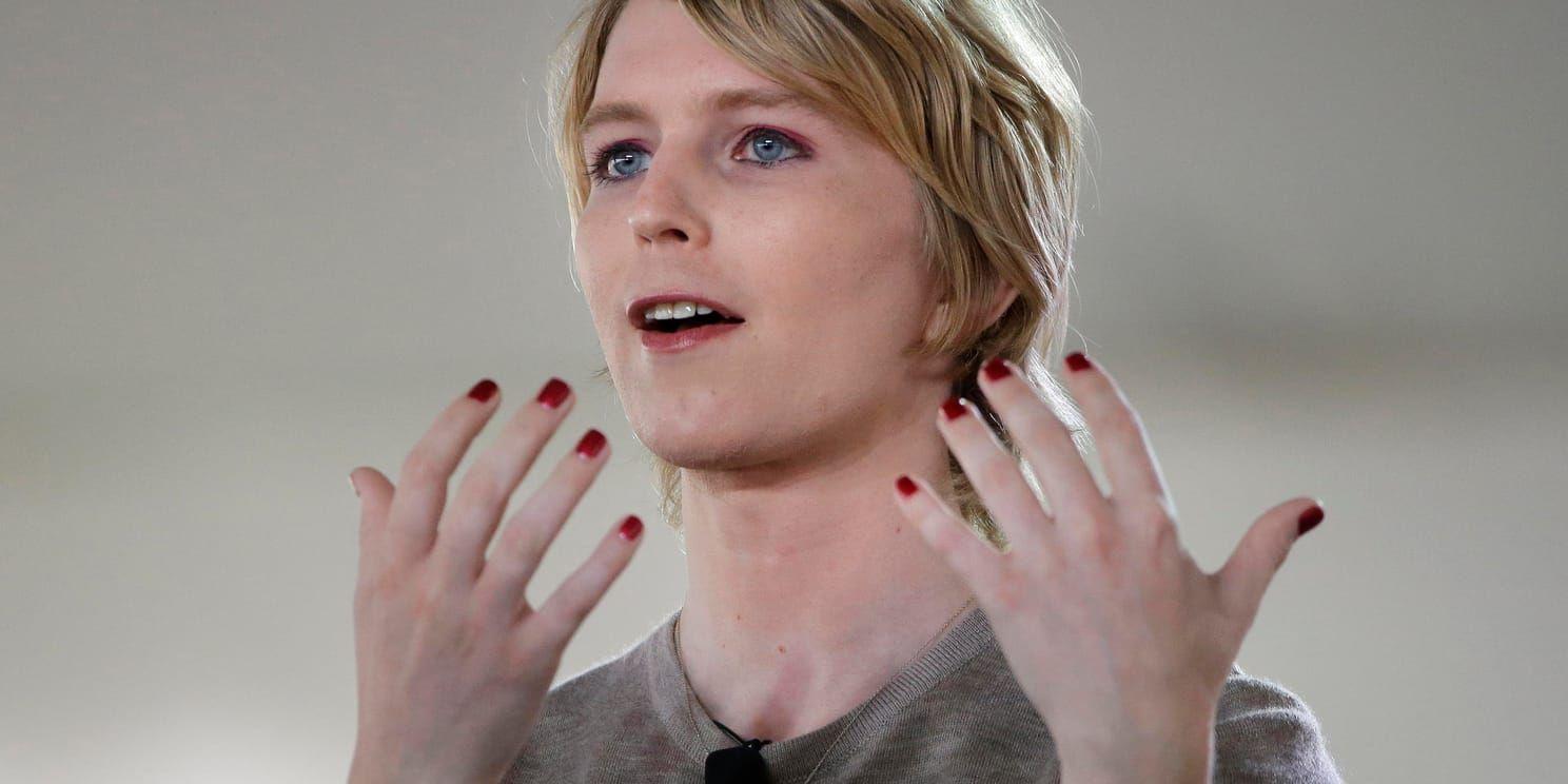 Chelsea Manning under ett framträdande i september i fjol på ön Nantucket, som tillhör den amerikanska delstaten Massachusetts.