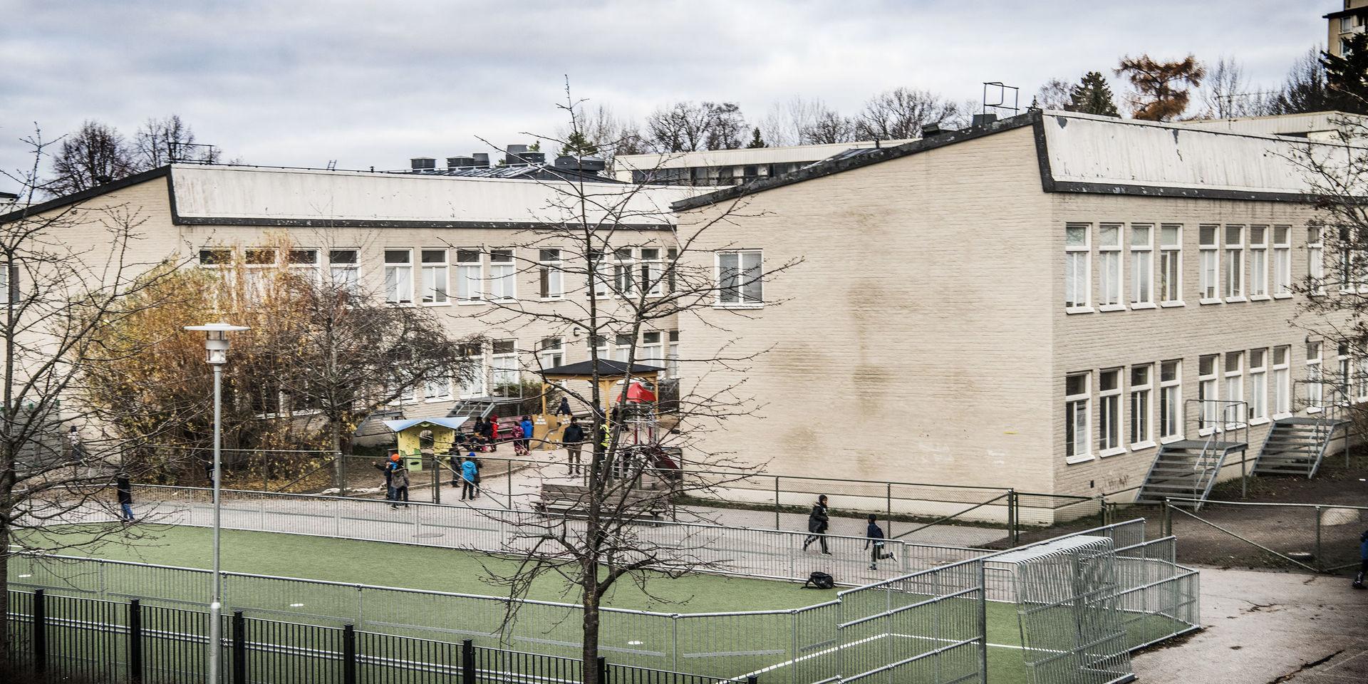 Al-Azhar-skolan i Vällingby. Arkivbild
