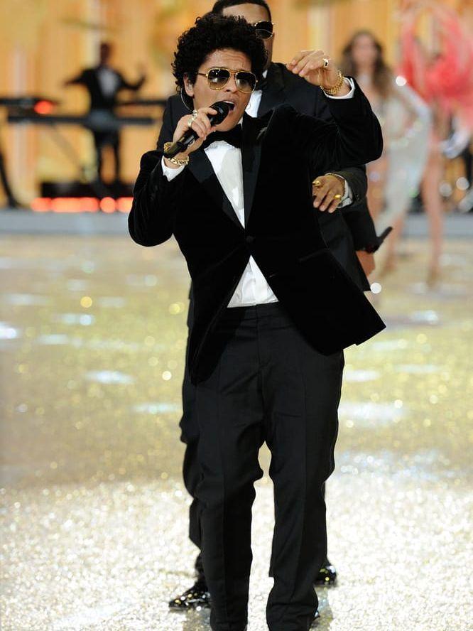 Bruno Mars var en av artisterna på årets gala. Bild: Stella Pictures