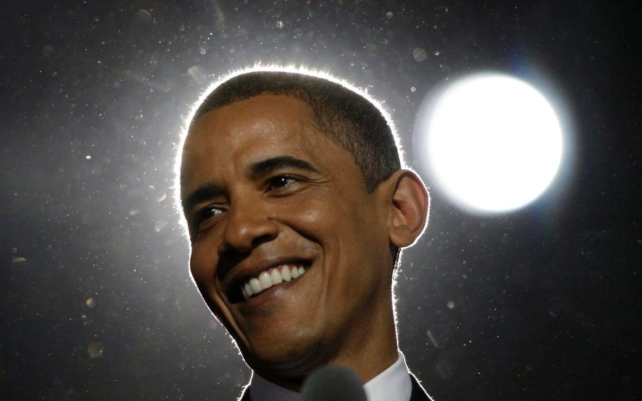 28 augusti, 2008: Barack Obama har just valts till demokratiska partiets presidentkandidat. Foto: TT