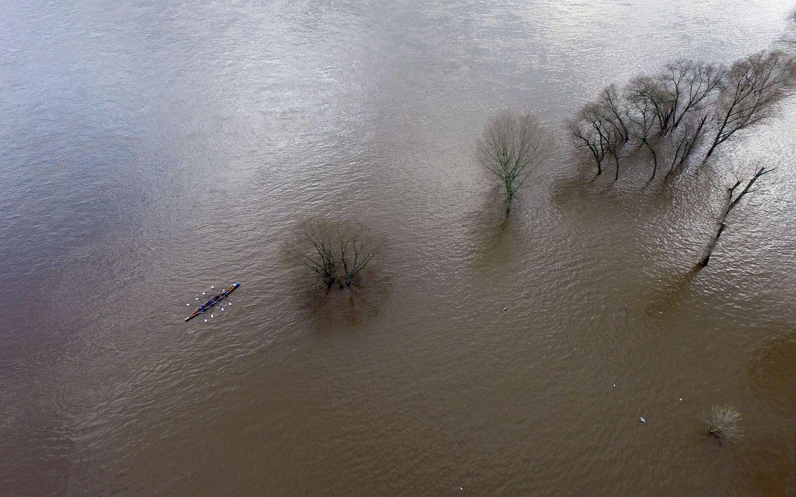 Minst tre personer har omkommit i samband med våldsamma översvämningar i sydvästra Tyskland. Arkivbild: Ricardo B. Brazziell