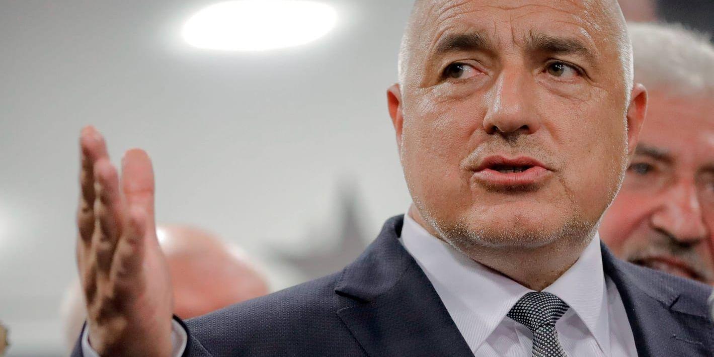 Boiko Borisov blir premiärminister i Bulgarien ännu en gång, nu med ultranationalister i regeringen. Arkivbild.